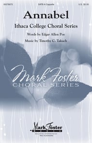 cover Annabel SATB choral sheet music cover